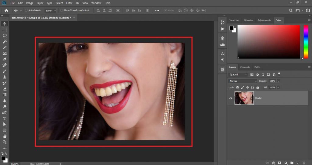 How To Whiten Teeth Photoshop In One Minute 